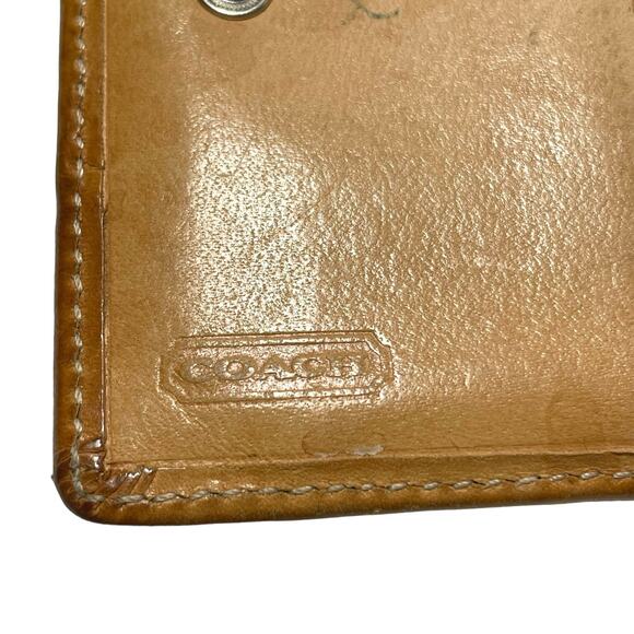 Coach (Vintage) Monogram Print Billford Wallet (Unisex) - Picture 9 of 12